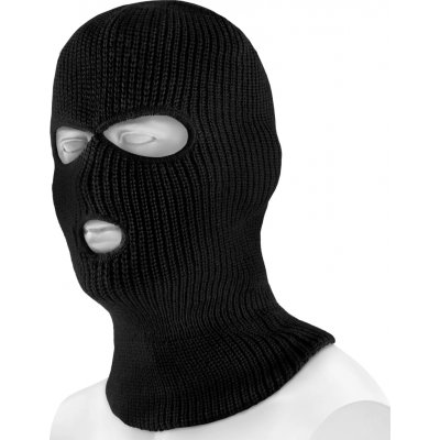 Kukla Mil-tec Balaclava pletená se 3 otvory černá – Zboží Mobilmania
