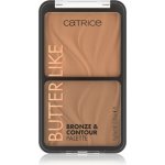 Catrice Butter Like Bronze & Contour konturovací paletka s bronzerem 010 Born To Shape 9 g – Zboží Dáma