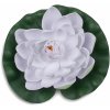 Jezírková dekorace Bílý květ leknínu průměr 18 cm
