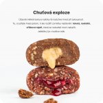 Vilgain Energy Ball BIO mandle s malinovým džemem 30 g – Zboží Dáma