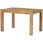 Autronic Pevný jídelní stůl Ds-h140 dub 140 x 80 Dub – Zboží Mobilmania