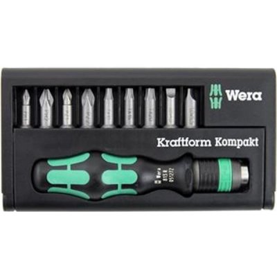 Sada bitů Kraftform Kompakt 10, 10 ks, WERA, 056653 – Zbozi.Blesk.cz