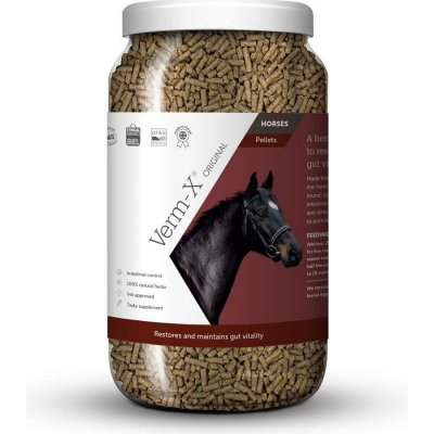 Verm-X Přírodní pelety proti střevním parazitům pro koně 0,25 kg – Zboží Mobilmania