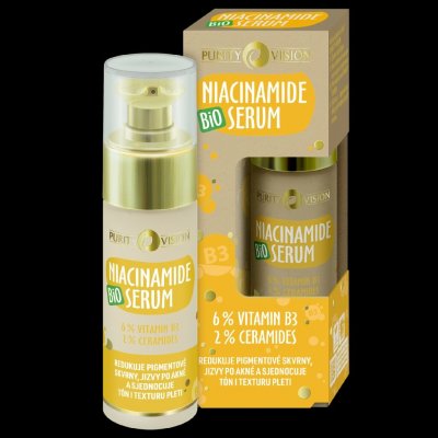 Purity Vision pleťové sérum Niacinamide bio 30 ml – Zbozi.Blesk.cz