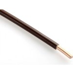 NKT CY H07V-U 6 hnědý 1 m – HobbyKompas.cz