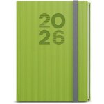 Oskar Vigo A5 Týdenní 2026 zelená – Zboží Dáma