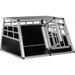 vidaXL Klec pro psy s dvěma dvířky 89 x 69 x 50 cm – Zboží Dáma