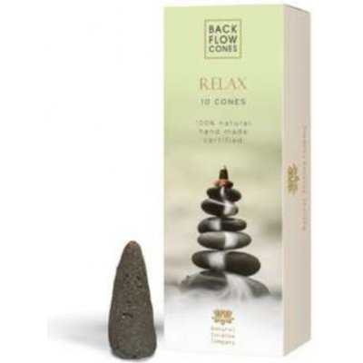 Back Flow Cones Vonné kužely tekoucí dým Relax 10 ks – Hledejceny.cz