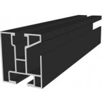 Alupa Hliníkový H profil černý Elox 40x45mm 4,6m – Zboží Mobilmania