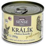 Sokol Falco Sense Dog králík a hovězí 200 g – Zboží Mobilmania