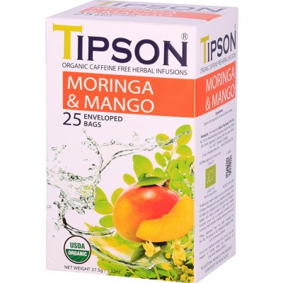 Tipson BIO Health Teas Moringa Mango 25 x 1,5 g