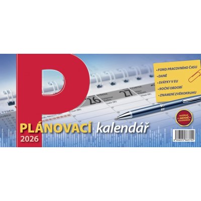 Plánovací stolní 2026 – Zbozi.Blesk.cz