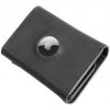 Mikrofon FIXED Tripple Wallet pro AirTag z pravé hovězí kůže (FIXWAT-TR2-BK) černá