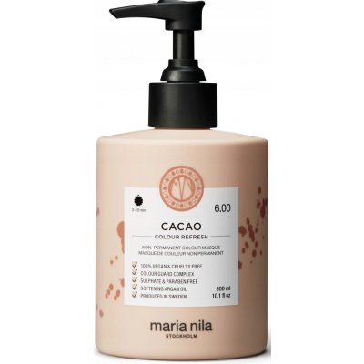 Maria Nila Colour Refresh Cacao Intense 4.10 maska s barevnými pigmenty 300 ml – Zboží Mobilmania