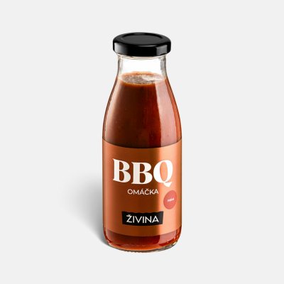 Živina BBQ omáčka pálivá na grilování s kouřovou chutí 270 g – Zboží Dáma