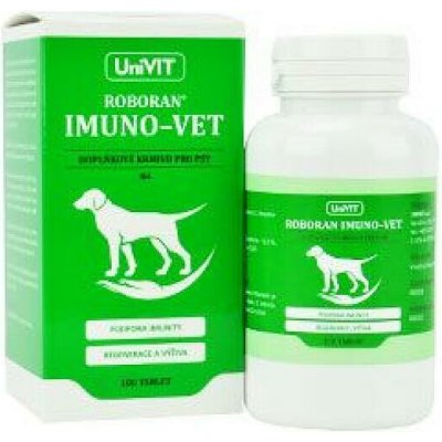 Univit Roboran Imunu-Vet 100 tbl – Hledejceny.cz