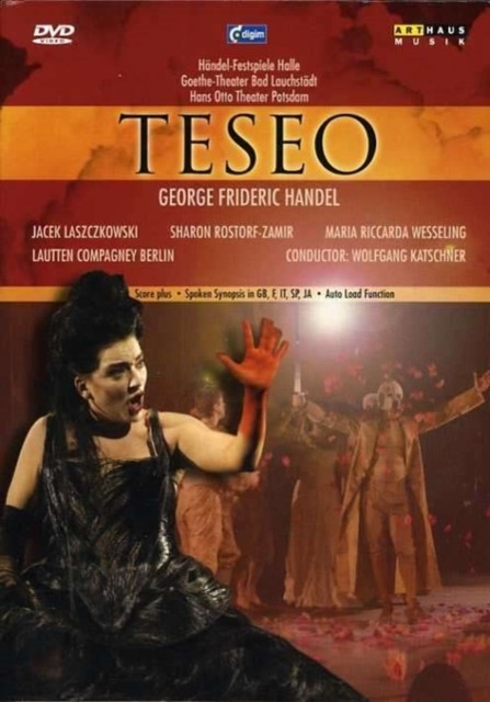Teseo: Schlosstheater Neuess Palais, Potsdam DVD