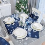 Mybesthome Ubrus Snowflake 85x85 cm – Sleviste.cz