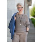 Lehký svetřík SUZIE Stříbrná – Hledejceny.cz