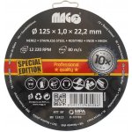 Magg Kotouč řezný 125 x 1 x 22,2 mm 020009 10 ks – Zboží Mobilmania