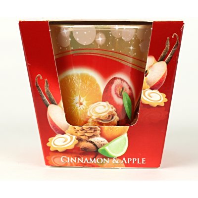 Bartek Candles Christmas Time Cinnamon & Apple 115 g – Sleviste.cz