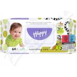 Bella Vlhčené ubrousky s mandlemi a olivami Happy 64 ks – Sleviste.cz