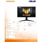 Asus VG28UQL – Zboží Živě