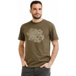 Bushman tričko Caram khaki – Zboží Dáma