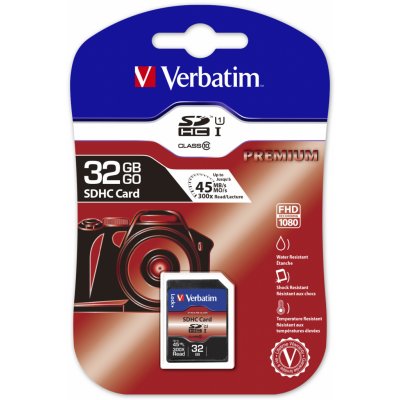 Verbatim SDHC 32 GB Class 10 43963