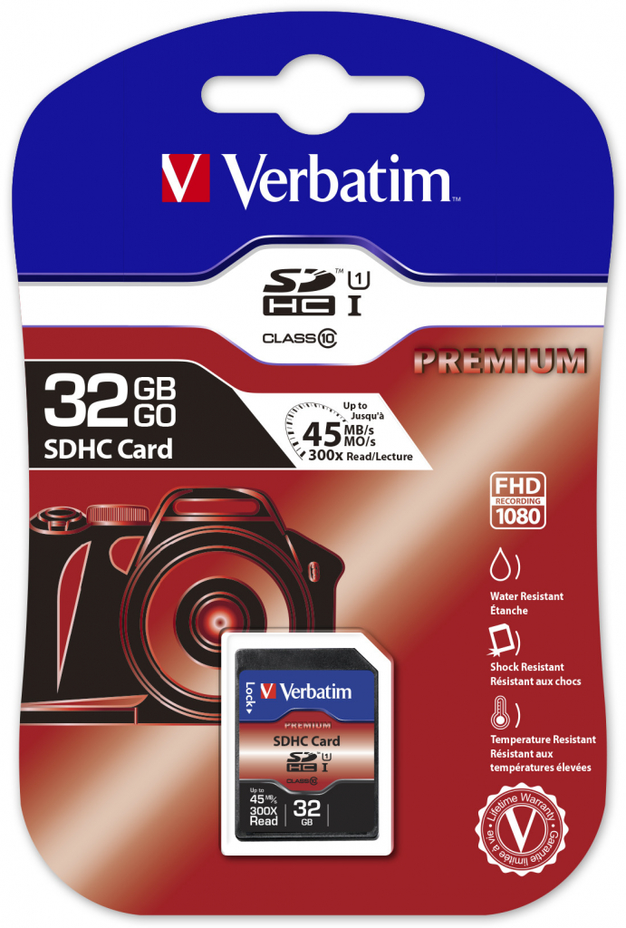 Verbatim SDHC 32 GB Class 10 43963