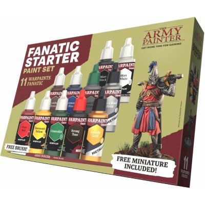 Army Painter: Warpaints Fanatic Starter Set – Hledejceny.cz