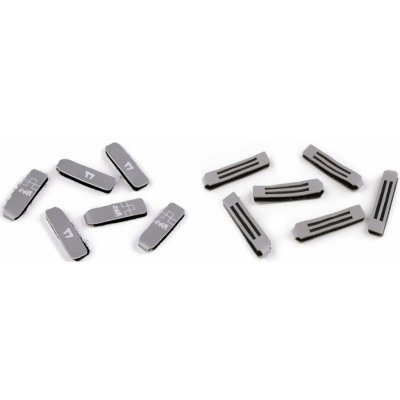 Reflexní taháček na zip - světle šedý varianta č. 1 - 37 mm – Sleviste.cz