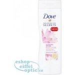 Dove Nourishing Secrets Glowing Ritual tělové mléko (Lotus Flower Extract and Rice Milk) 250 ml – Zboží Mobilmania