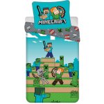 Jerry Fabrics bavlna povlečení Minecraft "We got this" 140x200 70x90 – Sleviste.cz