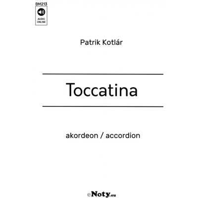 Kotlár: Toccatina / akordeon – Zboží Mobilmania