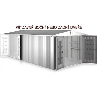 Biohort Europa dodatečné dvoukřídlé dveře stříbrné 29001 – Hledejceny.cz