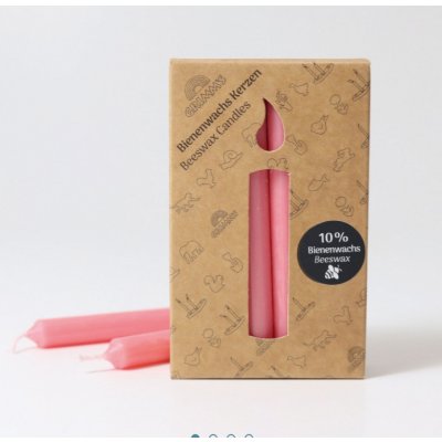 Grimm's Svíčka růžová (10%) – Zboží Dáma