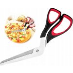 Multifunkční ostré nůžky kuchyňské nůž na pizzu 27 cm – Zboží Mobilmania