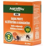 AgroBio Atak sada proti klíšťatům 50+50ml – Hledejceny.cz