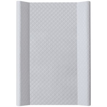 CEBA Podložka 2-hranná s pevnou deskou Comfort Caro Grey 50 x 70