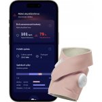 Owlet Dream Sock chytrá ponožka matně růžová – Zboží Dáma