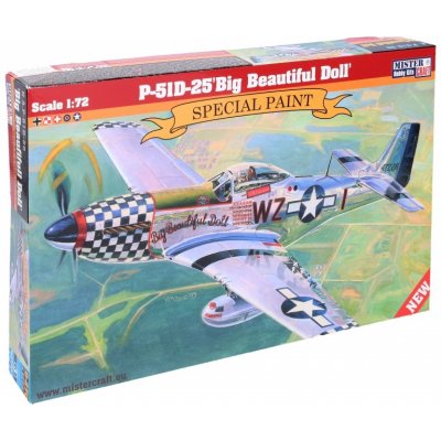 Revell plastikový model letadla P 51D Mustang 04148 1:72 – Hledejceny.cz