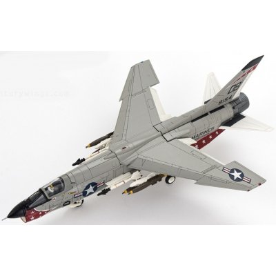 Century Wings Vought F 8E Crusader USMC Da Nang AB VMFAW 235 Death Angels Vietnam 1966 Launch Configuration 1:72 – Zboží Mobilmania