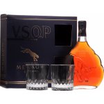 Meukow VSOP Superior 40% 0,7 l (dárkové balení 2 sklenice) – Zboží Mobilmania