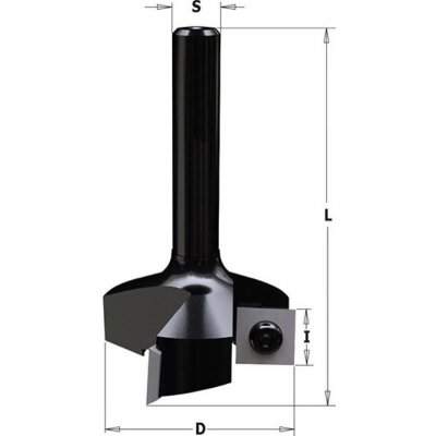 IGM Professional IGM F463 Mini Stopková fréza na plochy Fréza F 463: D35x10,5 L60 Stopka = 8 x 38 Z3 – Zboží Dáma