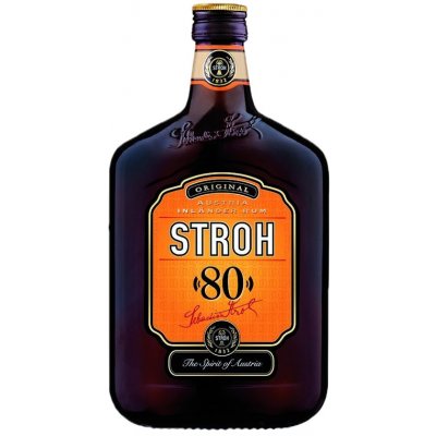 Stroh Original Rum, 80%, 0,7l (holá lahev)