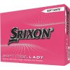Golfový míček Srixon Soft Feel Lady 23 2-plášťový - bílý 3ks