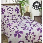 Aaryans bavlna povlečení EMILY fialové 140x200 70x90 – Sleviste.cz