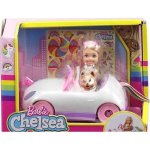 Barbie CHELSEA A KABRIOLET S NÁLEPKAMI – Sleviste.cz