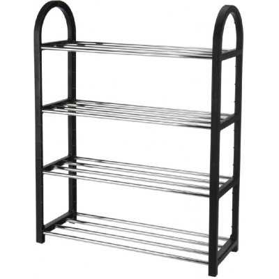 botník 50x65x19cm 4.patr., kovový *PO 30.9. – Zboží Dáma